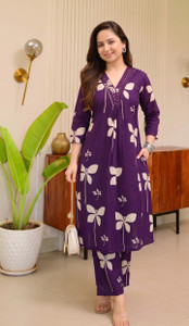 Ppriya Women Ethnic Top Palazzo Set