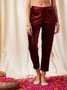 Red Women's Cigarette Pant at Rs 170/piece, सिगरेट पैंट in Ahmedabad