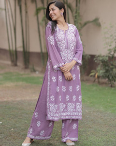 Netra Enteerprise Women Kurta Palazzo Set