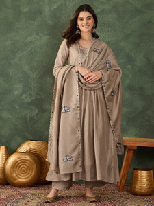 Tasrika Women Kurta Palazzo Dupatta Set