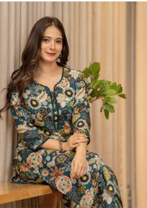 AZQU Women Kurta Pant Set