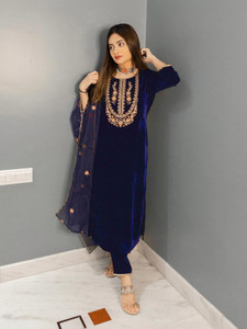 Skylee Women Kurta Pant Dupatta Set