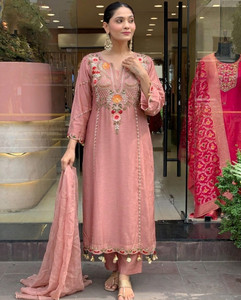 Rinaaz Women Kurta Pant Dupatta Set
