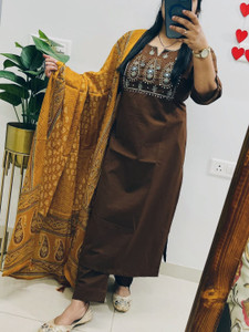housepride Women Kurta Pant Dupatta Set - Image 5