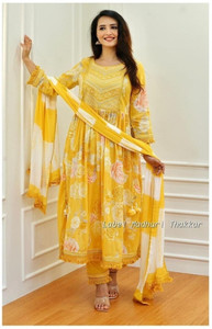 BAPPA Women Kurti Pant Set