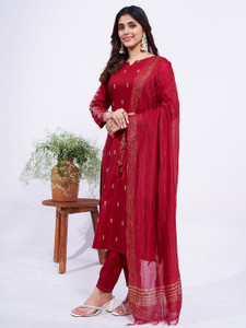 ARADHNA Women Kurta Pant Dupatta Set