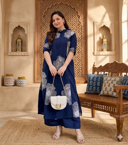 KOTHOTYA Women Kurta Palazzo Set