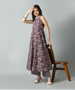Divastri Women Kurti Palazzo Set