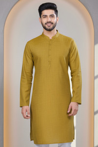 Struzzo Men Self Design Straight Kurta