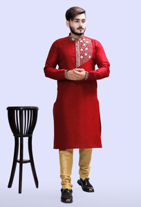 Tibra Collection Men Kurta Pyjama Set
