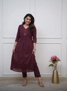 KweenLuok Women Kurta Pant Set