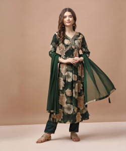 berrylicious Women Kurta Pant Dupatta Set