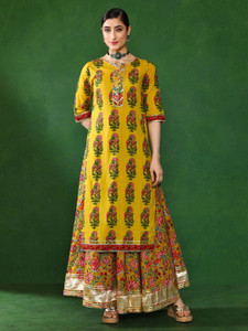 Jaipur Kurti Women Kurta Skirt Set