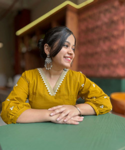 PFK Women Kurti Pant Set