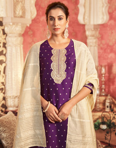 Samah Women Kurta Pant Dupatta Set