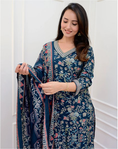 Klosia Women Kurta Patiala Dupatta Set