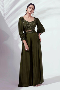 सैंसिया महिलाओं के लिए टॉप और प्लाज़ो सेट