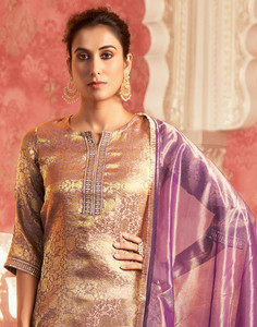 Samah Women Kurta Pant Dupatta Set