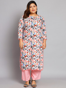 Tissu Women Kurta Palazzo Set