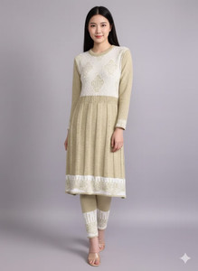 Magknit Women Kurta Pant Set