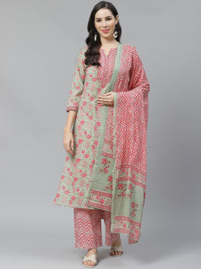 Klosia Women Kurta Pant Dupatta Set