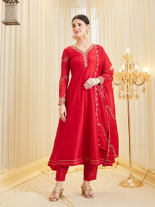 MOKOSH Women Kurta Pant Dupatta Set