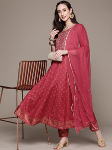 anubhutee Women Kurta Pant Dupatta Set
