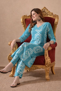 PRISCA Women Kurta Pant Set
