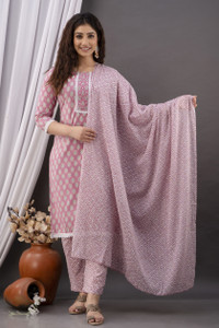 Ismira Women Kurta Pant Dupatta Set