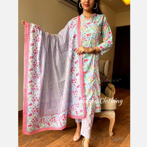 Pinkcitykurti Women Kurta Pant Dupatta Set