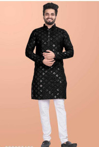 GRIVYA FASHION Men Kurta Pyjama Set