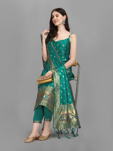 VredeVogel Women Kurta Pant Dupatta Set