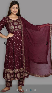 PARIGAMA Women Kurti Pant Dupatta Set