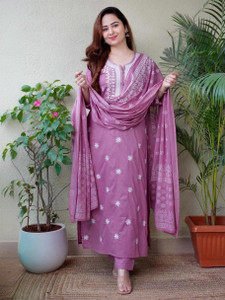 G Bluxe Women Kurta Pant Dupatta Set