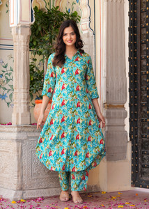 NAMA Women Kurta Palazzo Set