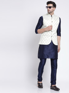 TS Lifestyle Men Kurta Pyjama Ethnic Jacket Set