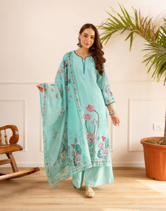 Skylee Women Kurta Palazzo Dupatta Set