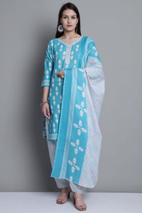 Aaradhya Fashion Women Kurta Patiala Dupatta Set