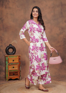 HEARTLOOM Women Kurti Palazzo Set