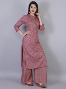 Fashionride Women Kurta Palazzo Set