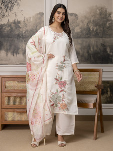 VredeVogel Women Kurta Pant Dupatta Set