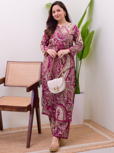 Lascaux Women Kurta Pyjama Set