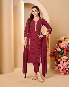 TULYATA Women Kurta Pant Dupatta Set