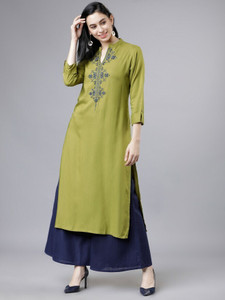 SkyAsia Women Kurti Palazzo Set