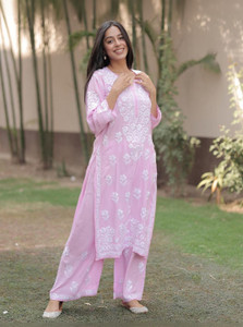 Netra Enteerprise Women Kurta Palazzo Set