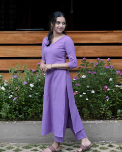 GKNR Women Kurta Pant Set