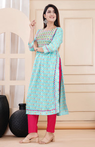 फिफ्फी महिलाओं के लिए  कुर्ता और पलाज़ो सेट