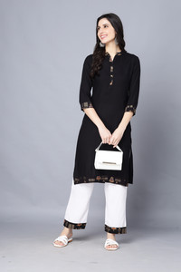 SUBH LAXMI Women Kurti Palazzo Set