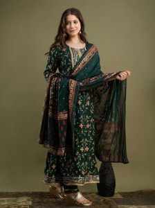 IQRA NAAZ Women Kurta Pant Dupatta Set