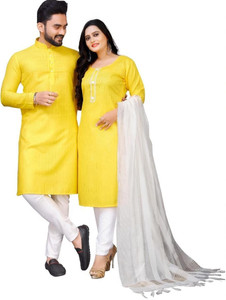 TOPATTIRE Women Kurta Pant Dupatta Set
